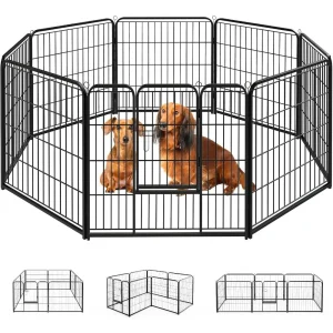 Dog Playpen - 8 Panel 40 Tall