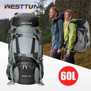 60L Explorer Backpack with Rain Cover